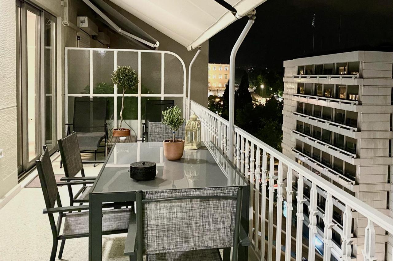 Parthenon And Syntagma Square View Apartment Ateny Zewnętrze zdjęcie