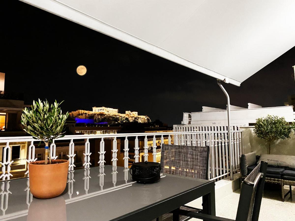 Parthenon And Syntagma Square View Apartment Ateny Zewnętrze zdjęcie