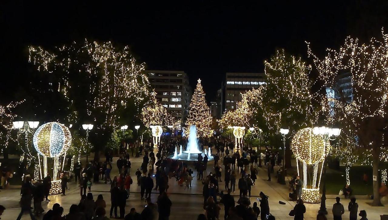 Parthenon And Syntagma Square View Apartment Ateny Zewnętrze zdjęcie