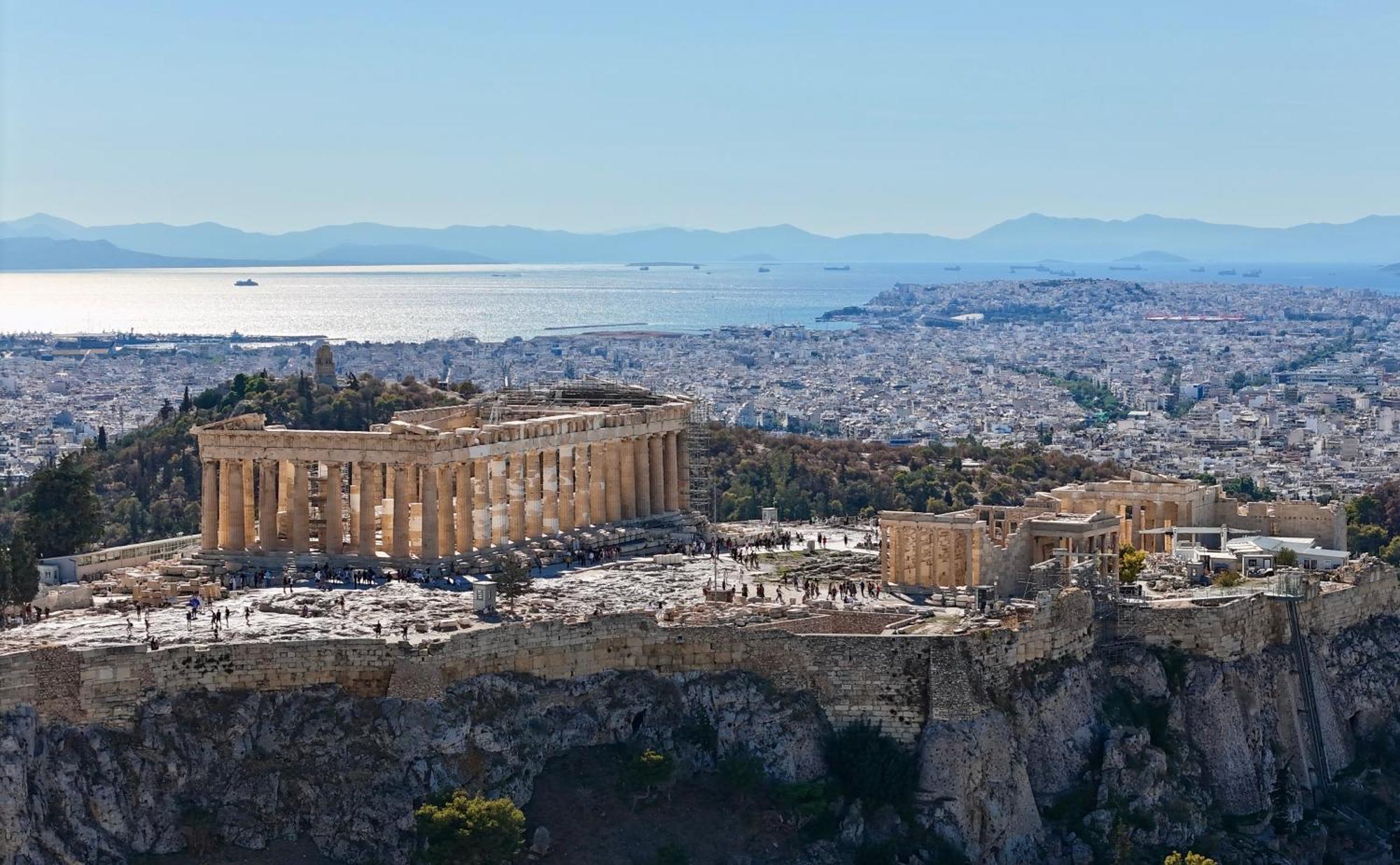 Parthenon And Syntagma Square View Apartment Ateny Zewnętrze zdjęcie